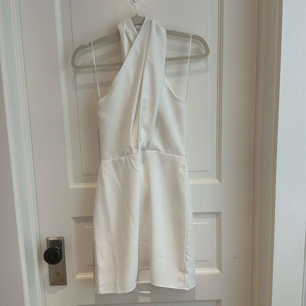 Amanda Uprichard Mezcal dress in ivory